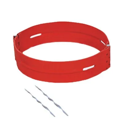 Zglobna spiralna ovratnica za zaustavljanje noktiju